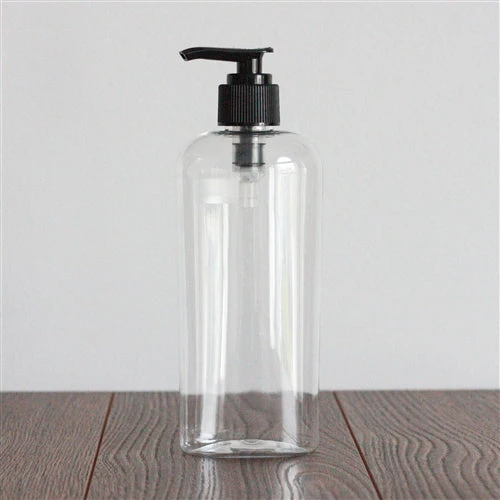 8 oz Clear PET Cosmo Oval with 24-410 Neck - Image 9