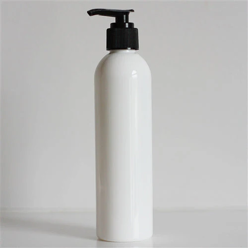 8 oz White PET Bullet Bottle with 24-410 Neck - Image 6