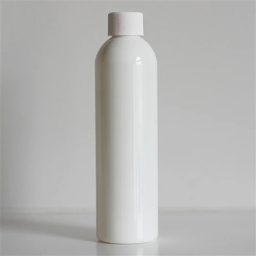 8 oz White PET Bullet Bottle with 24-410 Neck - Image 8