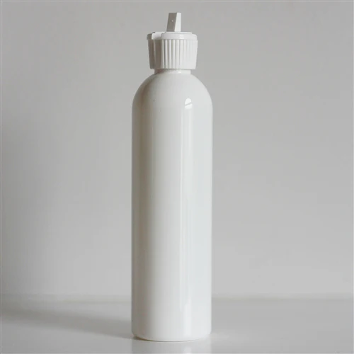8 oz White PET Bullet Bottle with 24-410 Neck - Image 9