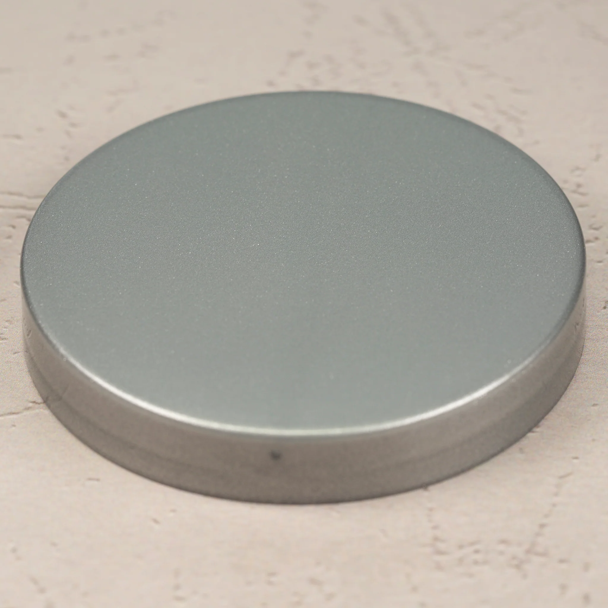 89-400 Silver Flat Gloss Smooth Cap with F217 Liner