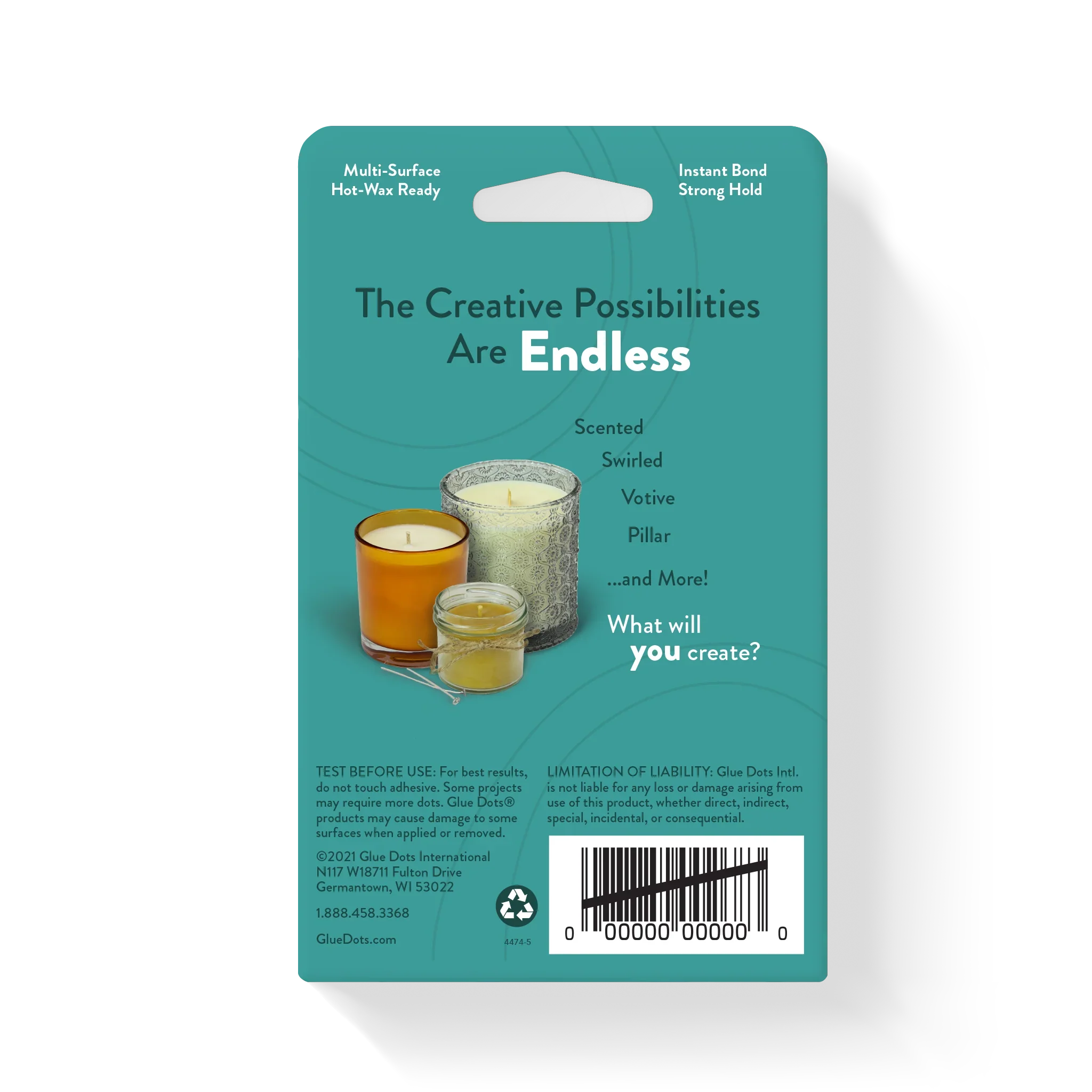 Candle Glue Dots - 300 pc. - Image 2