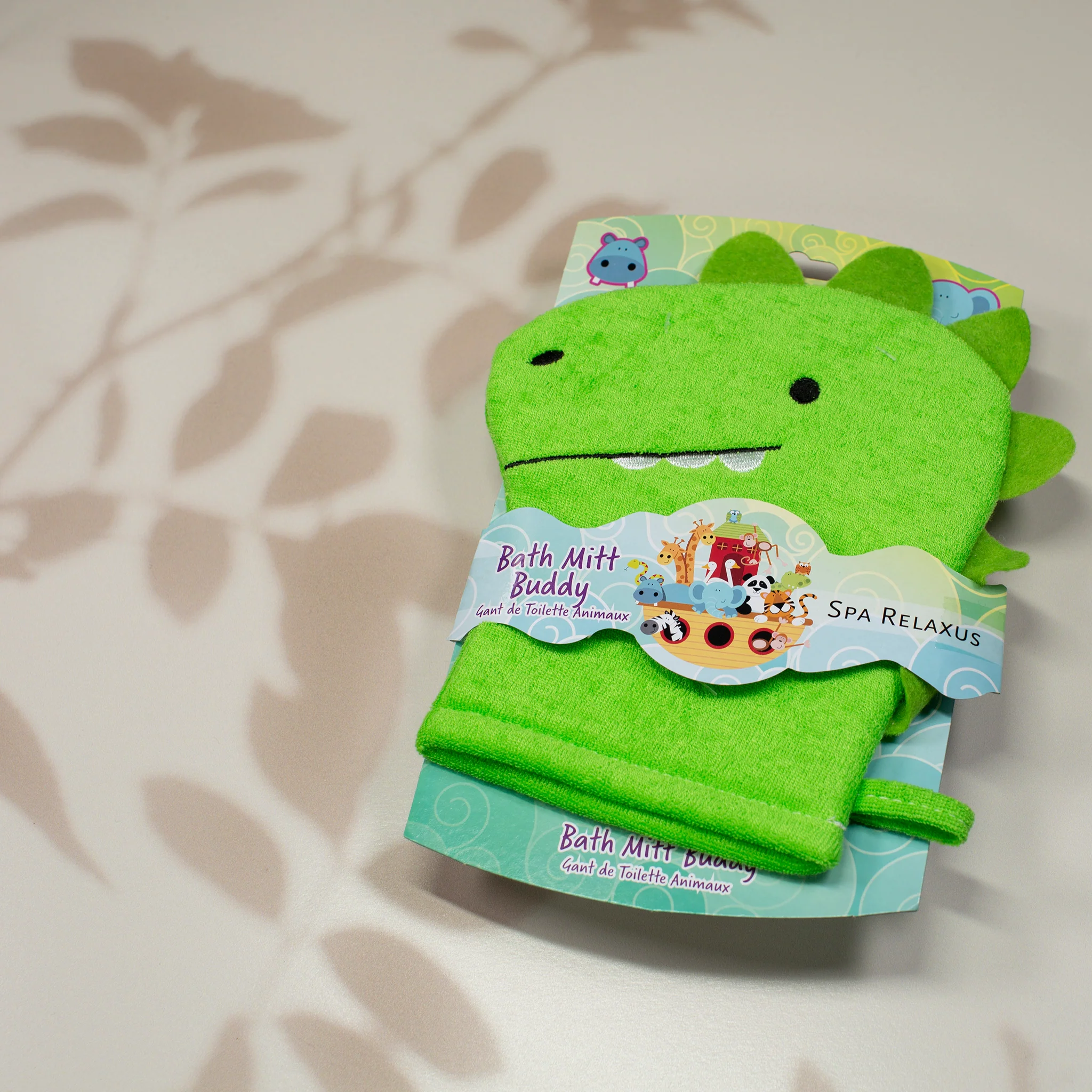 Dinosaur Bath Mitt Friend - Image 2