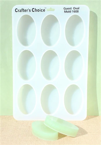 Guest Oval Silicone Soap Mold - Image 2