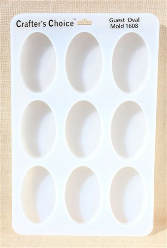 Guest Oval Silicone Soap Mold - Image 3