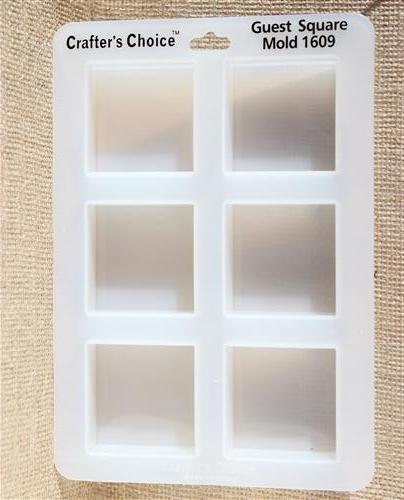 Guest Square Silicone Soap Mold - Image 3
