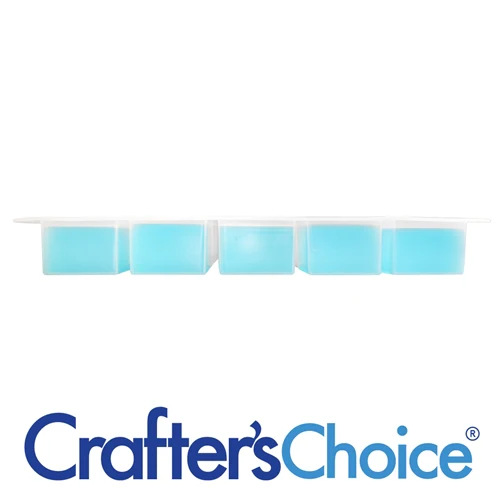 Rectangle Euro Cavity Silicone Soap Mold - Image 2
