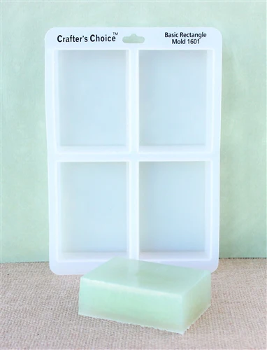 Rectangle Silicone Soap Mold - Image 2