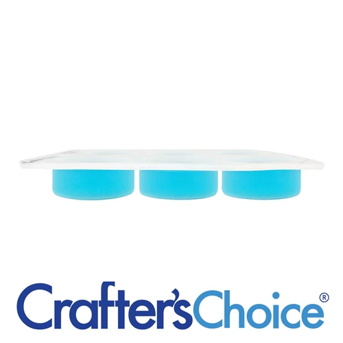 Round Silicone Soap Mold - Image 2