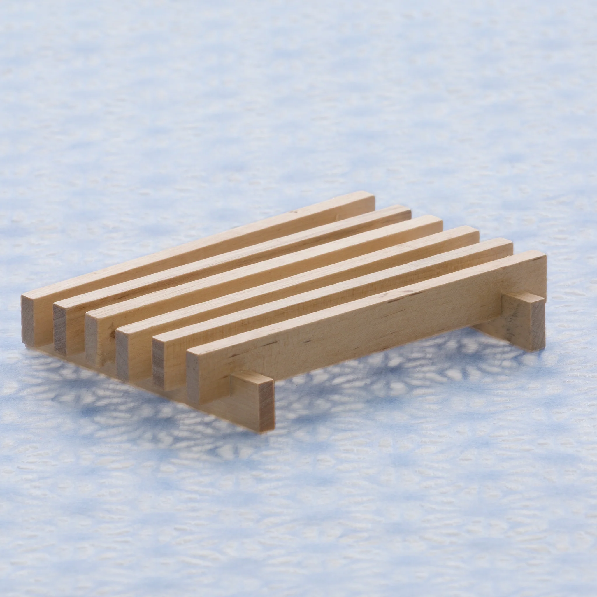 Slotted Wooden Soap Dish - Image 2