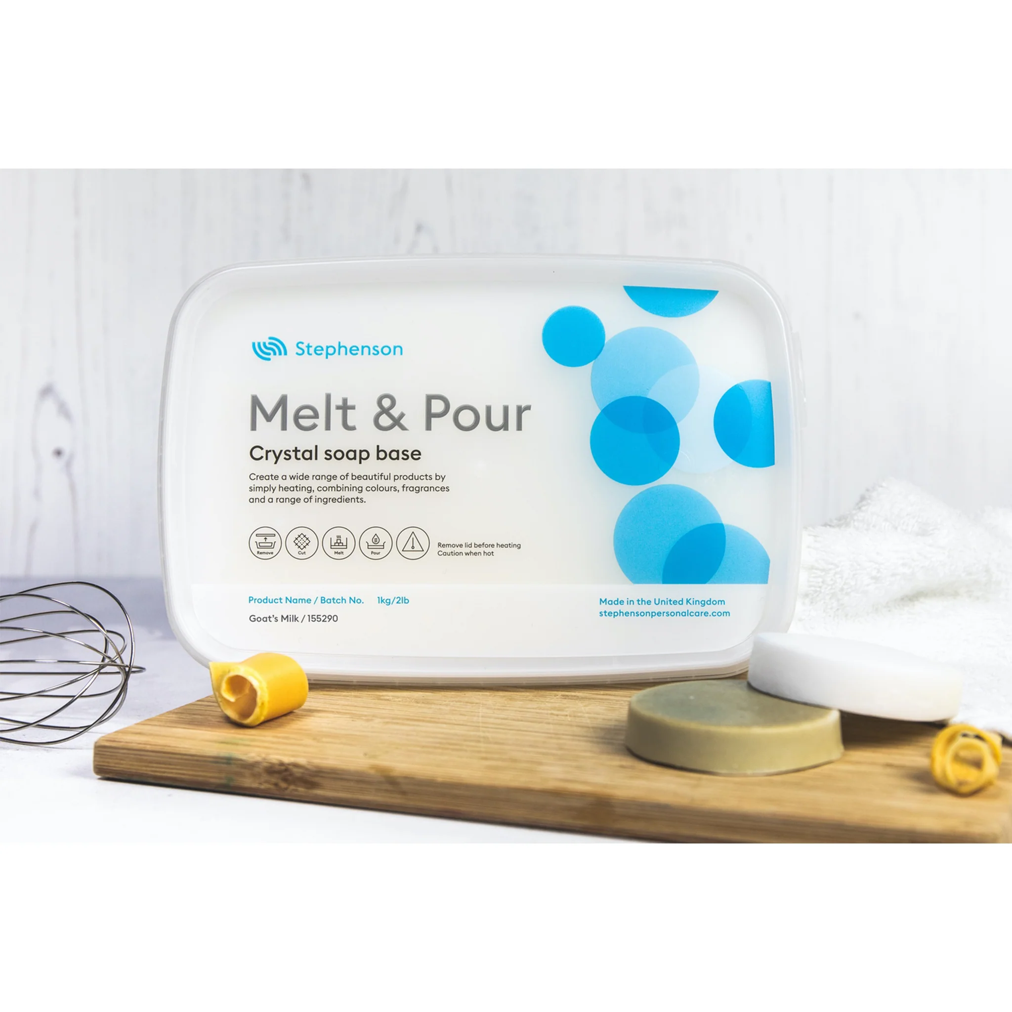 Stephenson Goat's Milk Melt & Pour Soap - Image 2