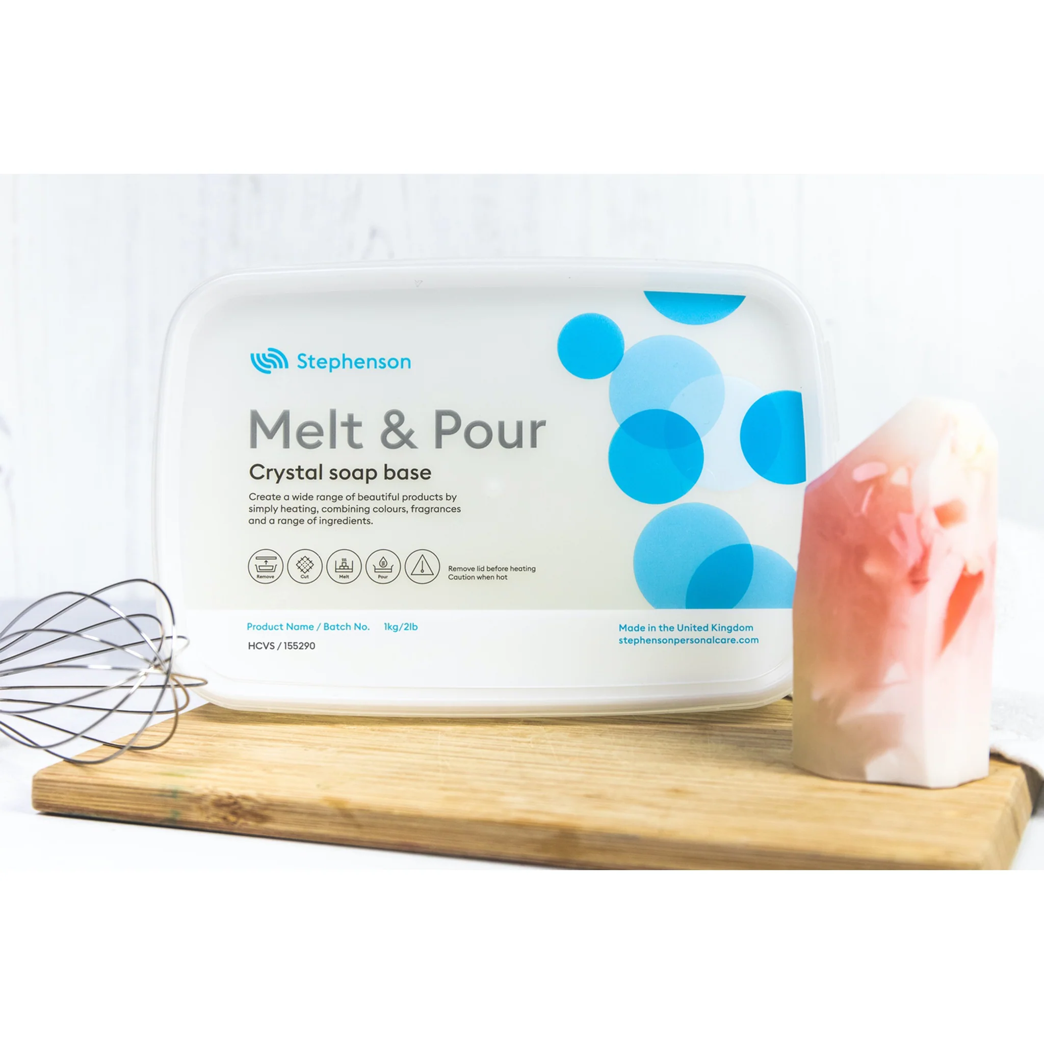 Stephenson High Clarity Vanilla Stable Melt & Pour Soap - Image 2