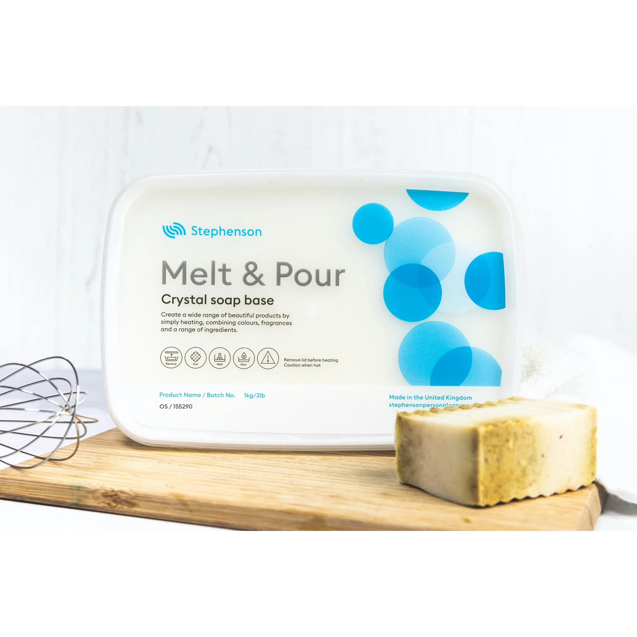 Stephenson Oatmeal & Shea Melt & Pour Soap - Image 2