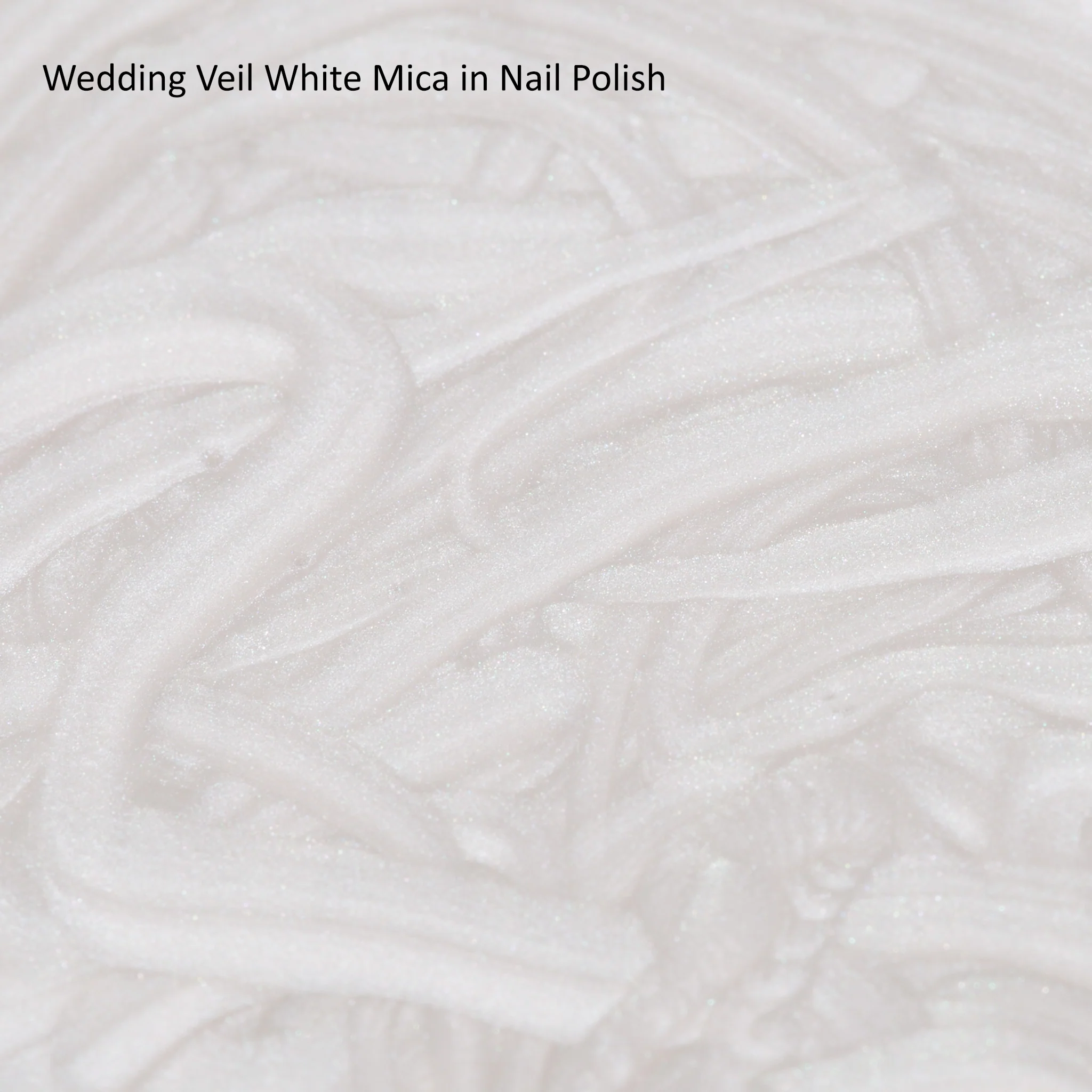 Wedding Veil White Mica - Image 2