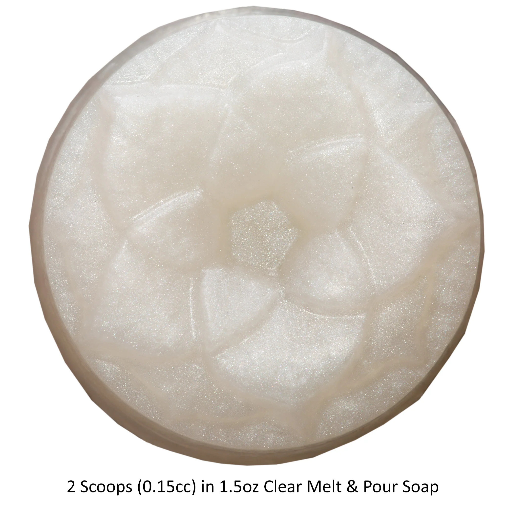 Wedding Veil White Mica - Image 3