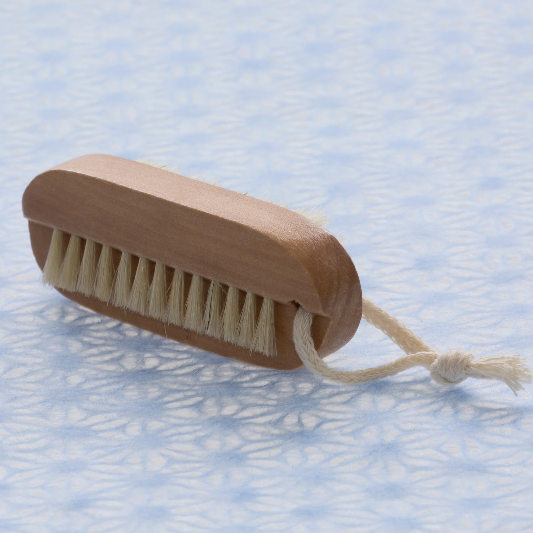 Wooden Nail Brush with Dual Brushing Tip - Image 3
